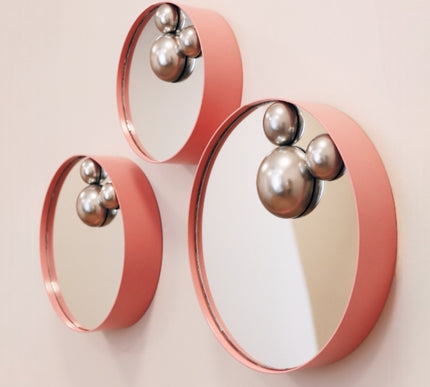 Miniwall Pink 3'lü Set Duvar Aksesuarı