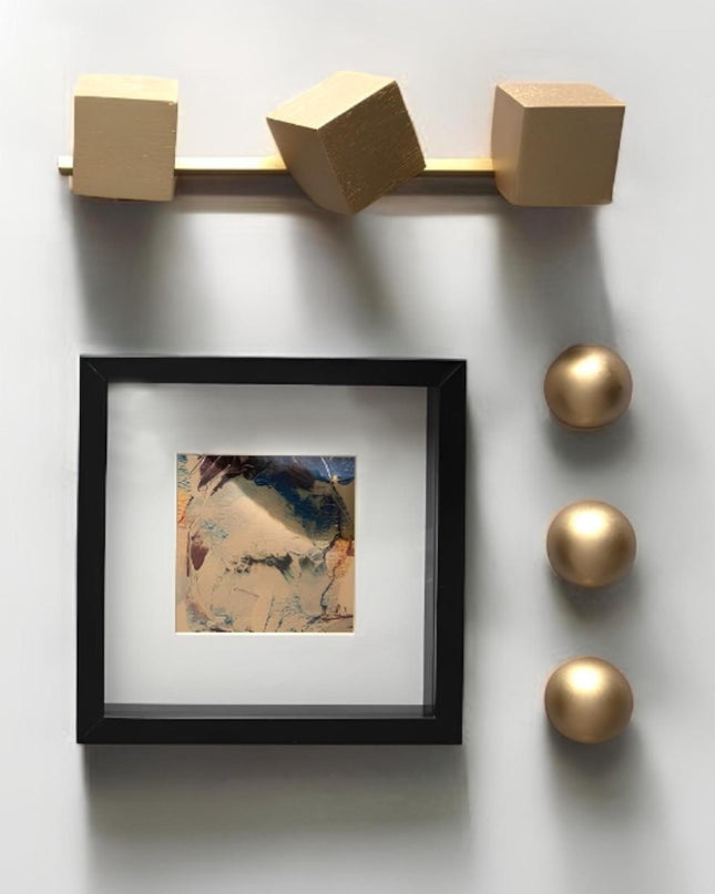 Mix Set Gold Duvar Aksesuarı