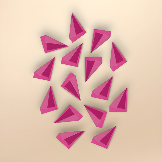 Poem Magenta 15'li Set Duvar Aksesuarı