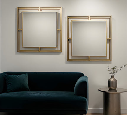 Quadrum Dekoratif Duvar Aynası