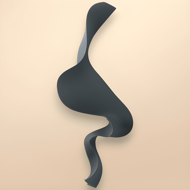 S Wave Antrasit Duvar Aksesuarı