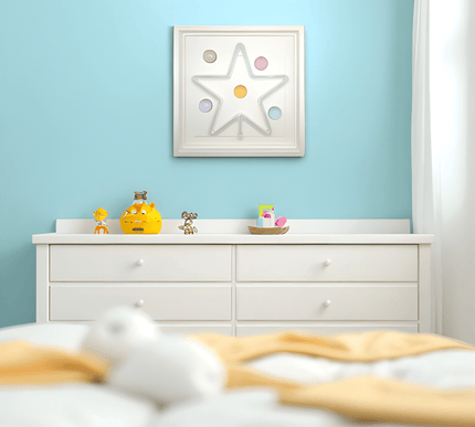 Star Neon Soft Işıklı Duvar Aksesuarı