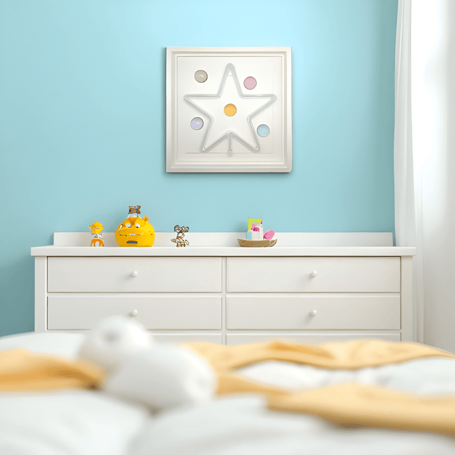 Star Neon Soft Işıklı Duvar Aksesuarı