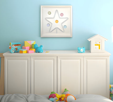 Star Neon Soft Işıklı Duvar Aksesuarı