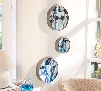Stolimur Silver Marin 3’lü Set Duvar Aksesuarı