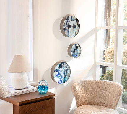 Stolimur Silver Marin 3’lü Set Duvar Aksesuarı