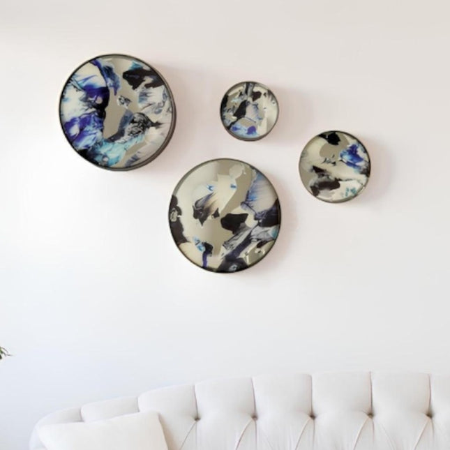 Stolimur Silver Marin 4'lü Set Duvar Aksesuarı