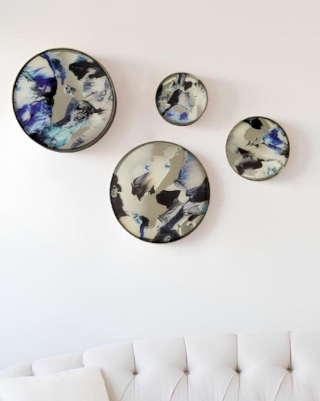 Stolimur Silver Marin 4'lü Set Duvar Aksesuarı
