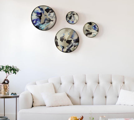 Stolimur Silver Marin 4'lü Set Duvar Aksesuarı
