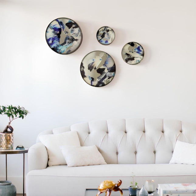 Stolimur Silver Marin 4'lü Set Duvar Aksesuarı