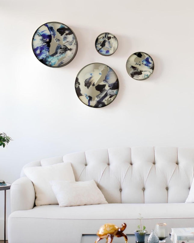 Stolimur Silver Marin 4'lü Set Duvar Aksesuarı