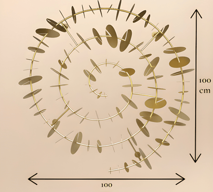 Time Spiral Duvar Aksesuarı