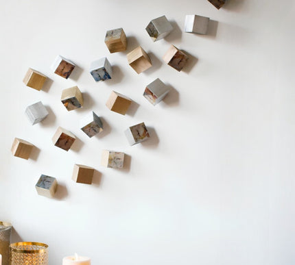 Wallicon Cross Silver/Gold 20'li Set Duvar Aksesuarı