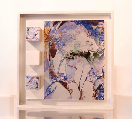 Wallicon Frame Blue 3'lü Set Duvar Aksesuarı
