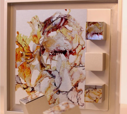Wallicon Frame Yellow/Blue 2'li Set Duvar Aksesuarı