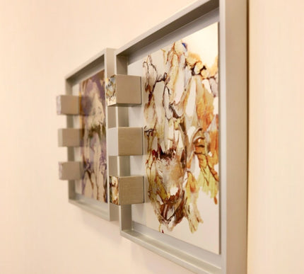 Wallicon Frame Yellow/Blue 2'li Set Duvar Aksesuarı