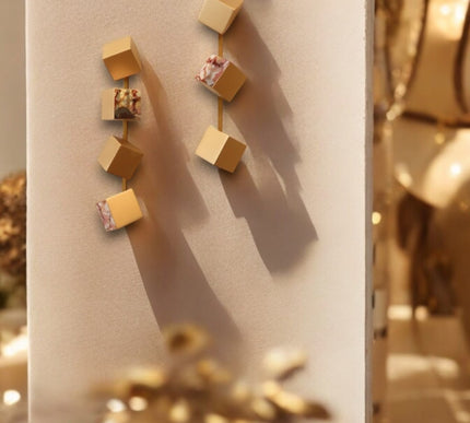 Wallicon Line Gold 2'li Set Duvar Aksesuarı
