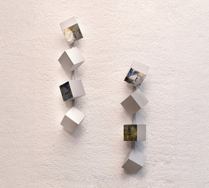 Wallicon Line Silver 2'li Set Duvar Aksesuarı