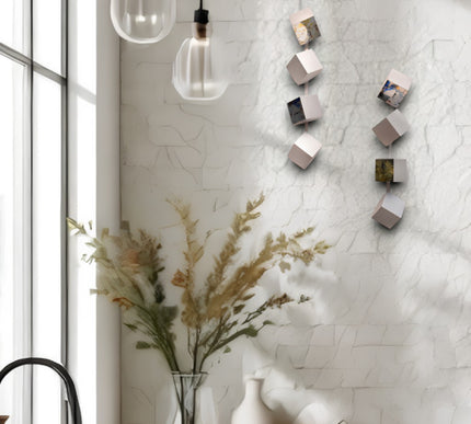 Wallicon Line Silver 2'li Set Duvar Aksesuarı