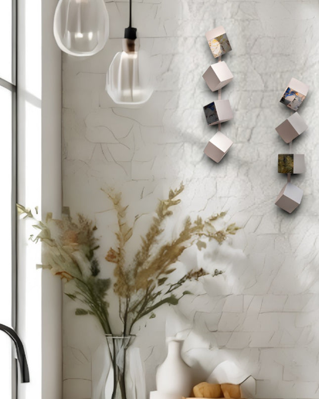 Wallicon Line Silver 2'li Set Duvar Aksesuarı