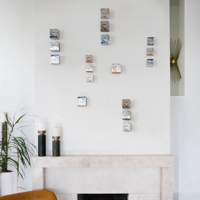 Wallicon Mix Silver / Gold 18’li Set Duvar Aksesuarı