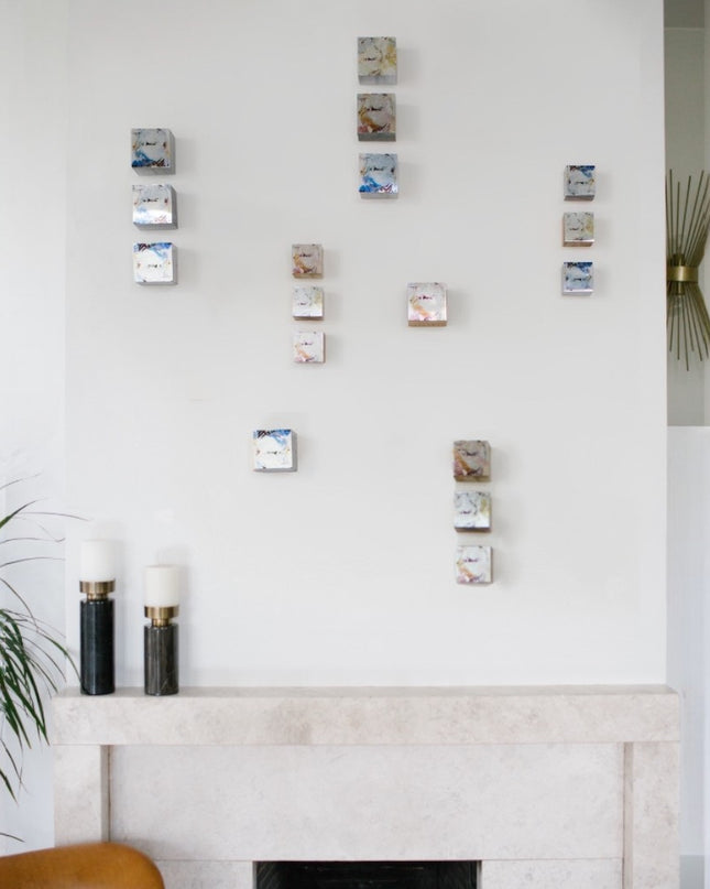 Wallicon Mix Silver / Gold 18’li Set Duvar Aksesuarı