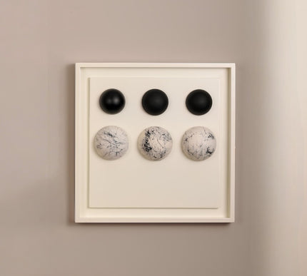 Wallstone Black Dots Duvar Aksesuarı