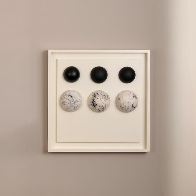 Wallstone Black Dots Duvar Aksesuarı