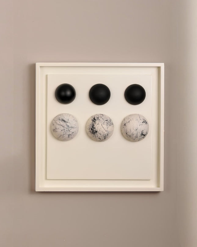 Wallstone Black Dots Duvar Aksesuarı