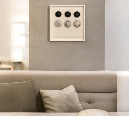 Wallstone Black Dots Duvar Aksesuarı
