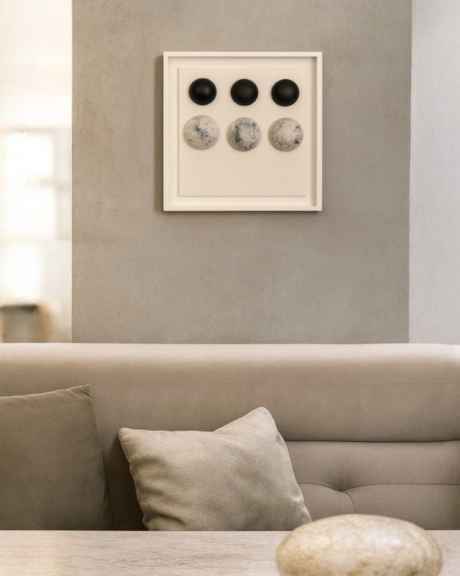 Wallstone Black Dots Duvar Aksesuarı
