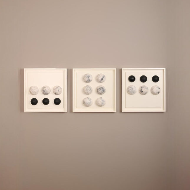Wallstone Black Trio Duvar Aksesuarı