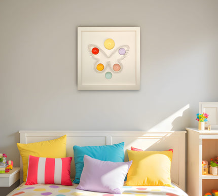 Butterfly Neon Işıklı Duvar Aksesuarı