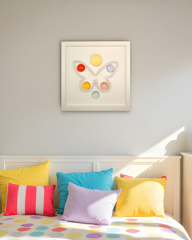 Butterfly Neon Işıklı Duvar Aksesuarı