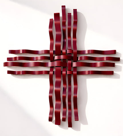 Bonmur Colors Duvar Dekoru – 110x110 cm Renkli Modern Metal Duvar Aksesuarı / Bonmur Colors Wall Decor – Large Colorful Modern Metal Wall Sculpture 110x110 cm