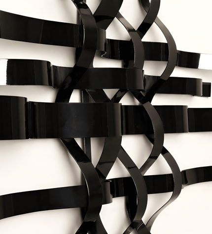 Bonmur Colors Duvar Dekoru – 110x110 cm Renkli Modern Metal Duvar Aksesuarı / Bonmur Colors Wall Decor – Large Colorful Modern Metal Wall Sculpture 110x110 cm