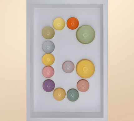 Wallnom Soft - Harf Duvar Tablosu