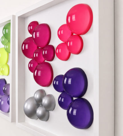 Lolliframe Metallic Duvar Dekoru 32x32 cm | Modern Metalik Duvar Tasarımı / Lolliframe Metallic Duvar Dekoru – 32x32 cm