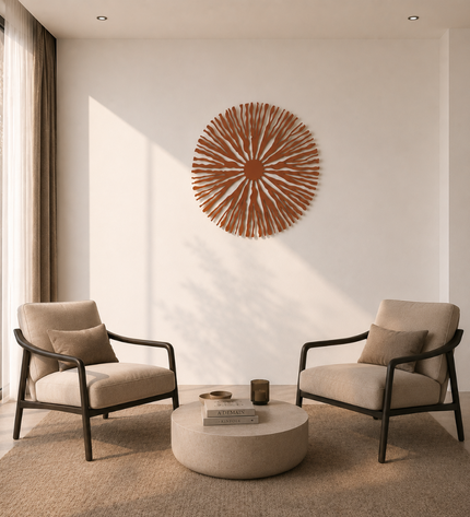 Wallibex Pandorice Bronze Duvar Aksesuarı – Modern Metal Duvar Dekoru / Wallibex Pandorice Bronze Duvar Aksesuarı