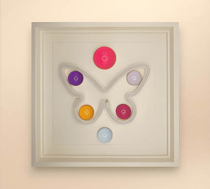 Butterfly Neon Işıklı Duvar Aksesuarı