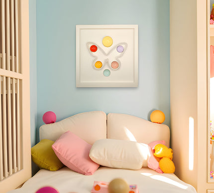 Butterfly Neon Işıklı Duvar Aksesuarı