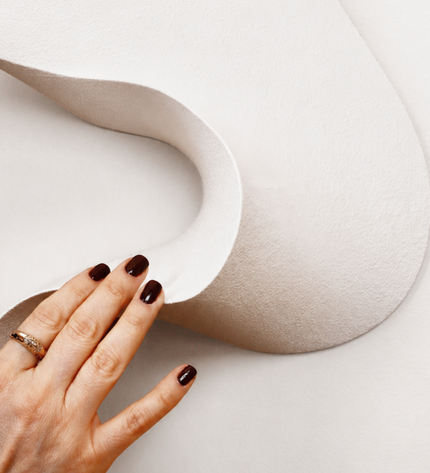 S Wave Duvar Dekoru – El İşçiligi 3D Modern Duvar Aksesuarı / S Wave Wall Decor – Handmade 3D Modern Wall Sculpture