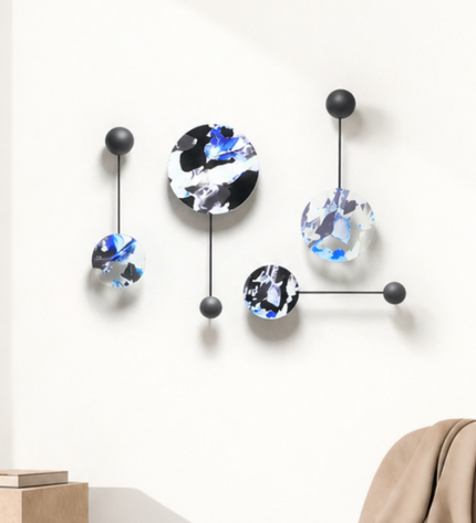 Walleye Bosphorus Duvar Dekoru – Modern Sanatsal Duvar Aksesuarı / Walleye Bosphorus Wall Decor – Modern Artistic Wall Sculpture