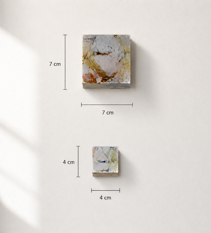 Wallicon Mix Duvar Dekoru – 18’li Set / Wallicon Mix 18'li Duvar Dekoru | Ahşap Küp & Metal Plaka Seti