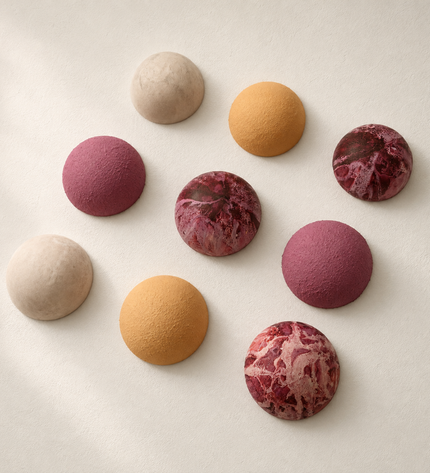Wallipop Mulberry Dune Duvar Dekoru | Wallibex / Tek ve eşsiz Wallipop Mulberry Dune; alçı üzerine el boyaması 9 parçalı, dokulu ve şablonlu duvar dekoru.