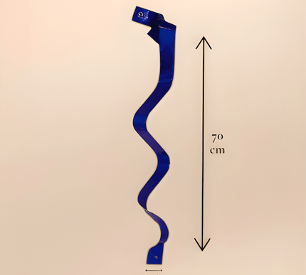 Melanj Navy Blue 2'li Set Duvar Aksesuarı